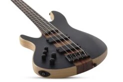 Schecter Charles Berthoud CB-4 Left-Handed See Thru Black Satin - Schecter -Zedem Sale Store 2872 SHC hqw 4