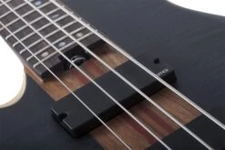 Schecter Charles Berthoud CB-4 Left-Handed See Thru Black Satin - Schecter -Zedem Sale Store 2872 SHC hqw 5