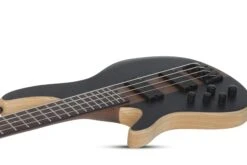 Schecter Charles Berthoud CB-4 Left-Handed See Thru Black Satin - Schecter -Zedem Sale Store 2872 SHC hqw 6