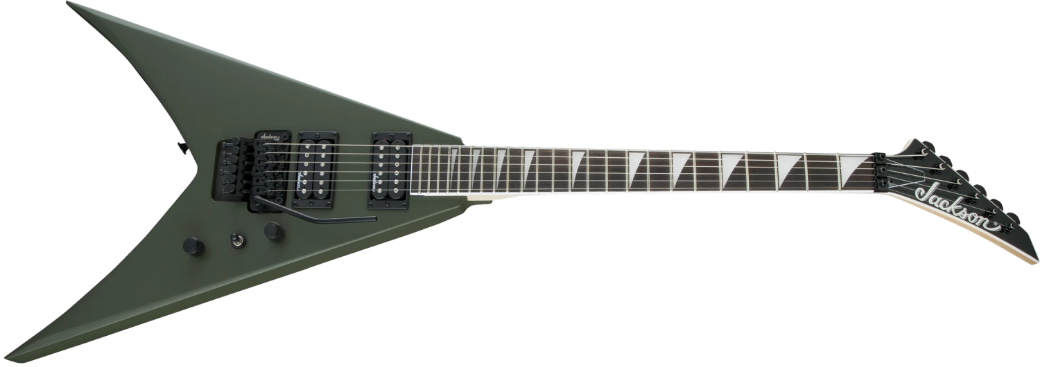 Jackson JS Series King V JS32, Amaranth Fingerboard, Matte Army Drab - Jackson 5 Jackson JS Series King V JS32, Amaranth Fingerboard, Matte Army Drab - Jackson - Image 5
