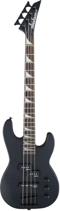 Jackson JS Series Concert Bass Minion JS1X, Amaranth Fingerboard, Satin Black - Jackson