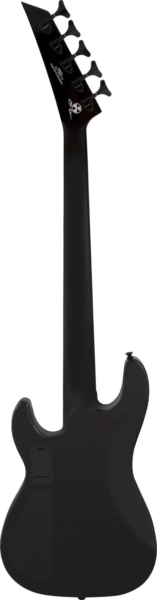 Jackson X Series Signature David Ellefson 30th Anniversary Concert Bass CBX V, Laurel Fingerboard, Gloss Black - Jackson 2 Jackson X Series Signature David Ellefson 30th Anniversary Concert Bass CBX V, Laurel Fingerboard, Gloss Black - Jackson - Image 2