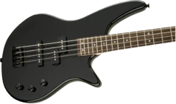 Jackson JS Series Spectra Bass JS2, Laurel Fingerboard, Gloss Black - Jackson -Zedem Sale Store 2919004503 gtr cntbdyright 001 nr