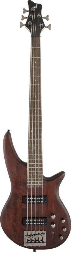 Jackson JS Series Spectra Bass JS3V, Laurel Fingerboard, Walnut Stain - Jackson