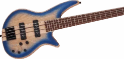 Jackson Pro Series Spectra Bass SBA V, Caramelized Jatoba Fingerboard, Blue Burst - Jackson -Zedem Sale Store 2919934586 jac ins cbr 01 nr