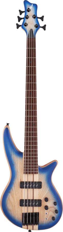 Jackson Pro Series Spectra Bass SBA V, Caramelized Jatoba Fingerboard, Blue Burst - Jackson