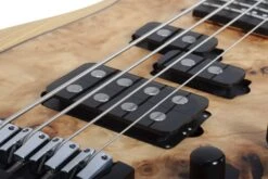 Schecter Reaper-4 4-String Electric Bass, Natural Satin - Schecter -Zedem Sale Store 2928 SHC hqw 11