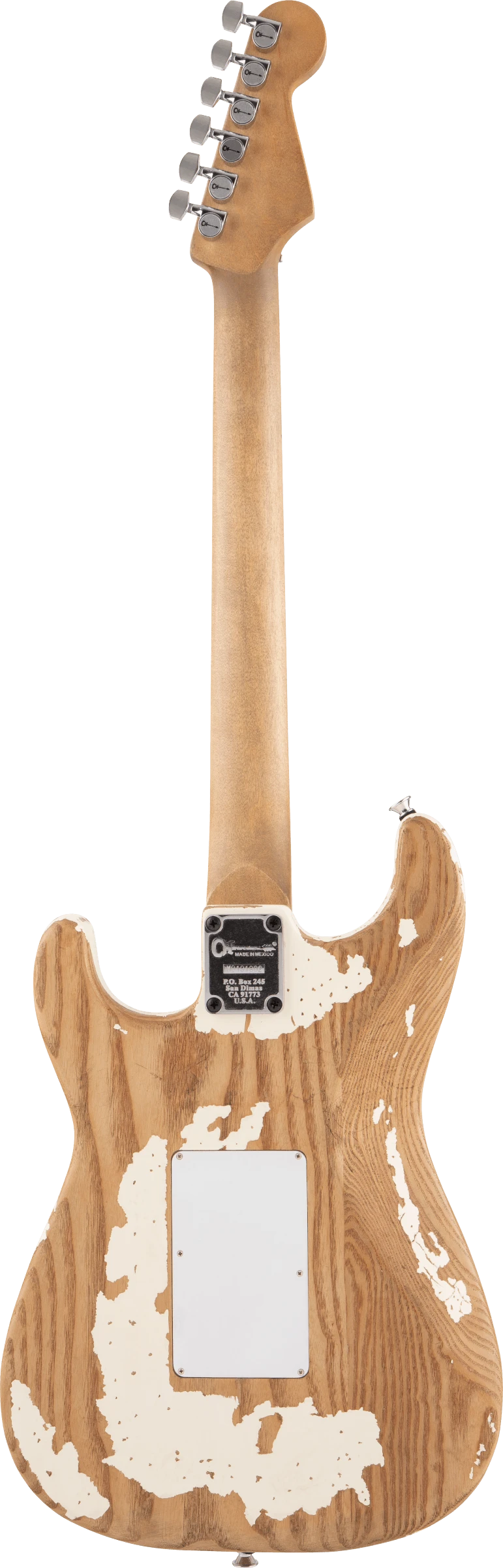 Charvel Henrik Danhage Limited Edition Signature Pro-Mod So-Cal Style 1 FR, Maple Fingerboard, White Relic - Charvel 2 Charvel Henrik Danhage Limited Edition Signature Pro-Mod So-Cal Style 1 FR, Maple Fingerboard, White Relic - Charvel - Image 2