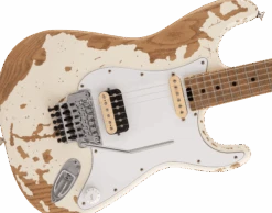 Charvel Henrik Danhage Limited Edition Signature Pro-Mod So-Cal Style 1 FR, Maple Fingerboard, White Relic - Charvel 9 Charvel Henrik Danhage Limited Edition Signature Pro-Mod So-Cal Style 1 FR, Maple Fingerboard, White Relic - Charvel -Zedem Sale Store 2966035855 cha ins fbd 1 nr