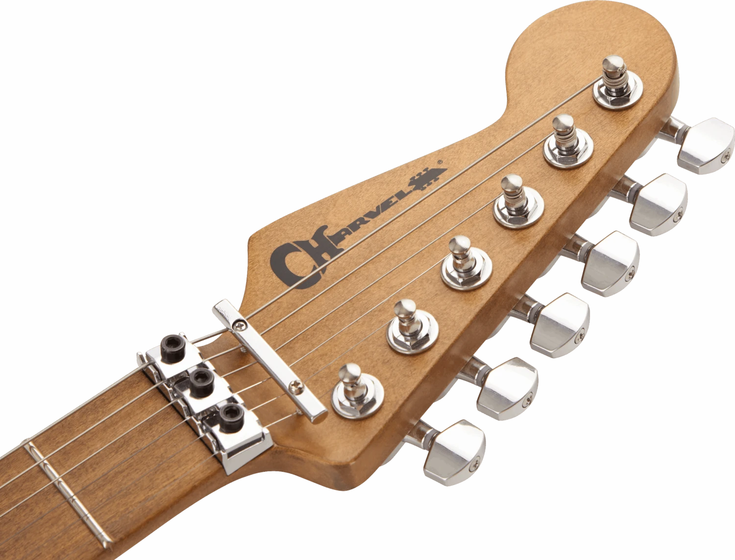 Charvel Henrik Danhage Limited Edition Signature Pro-Mod So-Cal Style 1 FR, Maple Fingerboard, White Relic - Charvel 6 Charvel Henrik Danhage Limited Edition Signature Pro-Mod So-Cal Style 1 FR, Maple Fingerboard, White Relic - Charvel - Image 6