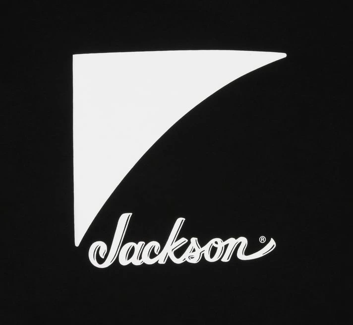 Jackson Shark Fin Logo T-Shirt, Black, M - Jackson 2 Jackson Shark Fin Logo T-Shirt, Black, M - Jackson - Image 2