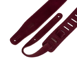 Levy's Simply Suede Series 2 1/2" Wide Guitar Strap, Burgundy - Levy's -Zedem Sale Store 2 fc7889c4 5f1f 4658 9ada f2707869a5de