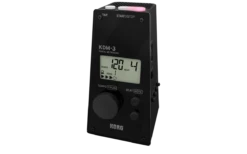 Korg KDM3BK Traditional Style Resonant Structure Metronome - Black - Korg
