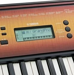 Yamaha PSRE360MA Digital Keyboard - Sunburst Maple Finish - Yamaha -Zedem Sale Store 30781 yamaha psre360ma YAMAHA PSRE360 MA ACCLAIM DI8