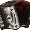 Hohner Black Panther 3-Row Diatonic Accordion G-C-F - Hohner