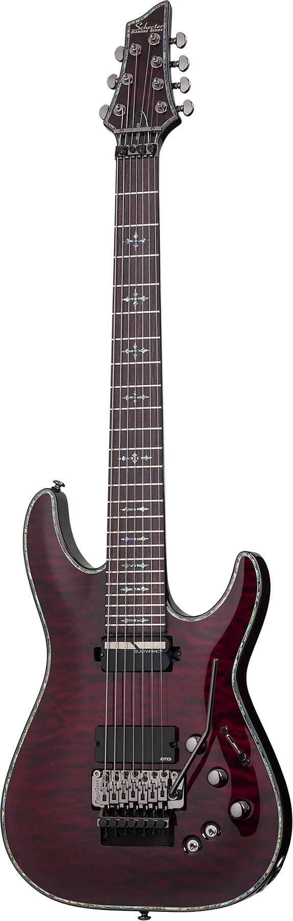 Schecter Hellraiser C-7 Fr Sustainiac Black Cherry - Schecter 1 Schecter Hellraiser C-7 Fr Sustainiac Black Cherry - Schecter