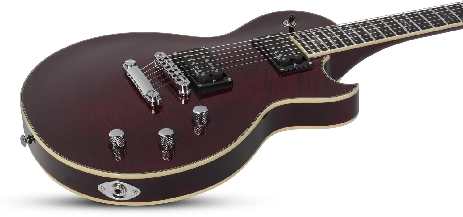 Schecter Solo-II Supreme Black Cherry - Schecter 4 Schecter Solo-II Supreme Black Cherry - Schecter - Image 4