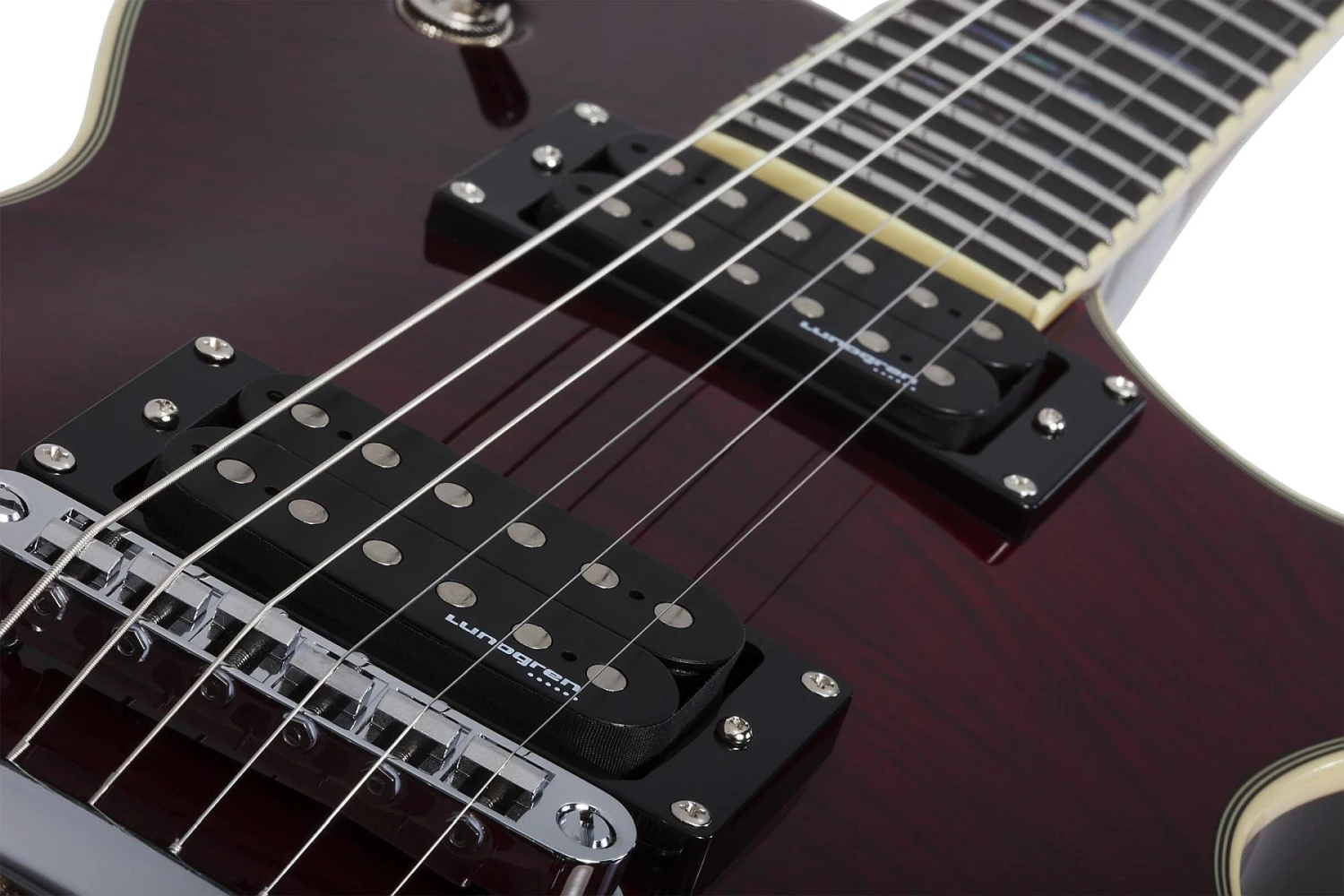 Schecter Solo-II Supreme Black Cherry - Schecter 6 Schecter Solo-II Supreme Black Cherry - Schecter - Image 6