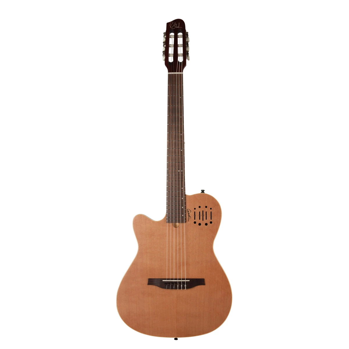 Godin MultiAc Nylon Encore Left-Handed - Natural SG - Godin 1 Godin MultiAc Nylon Encore Left-Handed - Natural SG - Godin