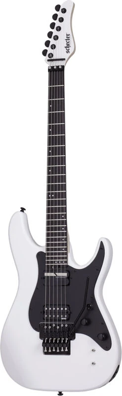 Schecter Sun Valley SS-Fr Sustainiac Gloss White - Schecter
