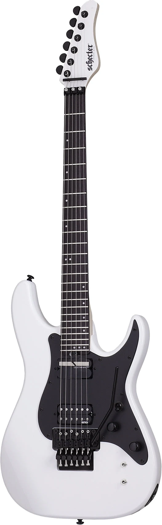 Schecter Sun Valley SS-Fr Sustainiac Gloss White - Schecter 1 Schecter Sun Valley SS-Fr Sustainiac Gloss White - Schecter