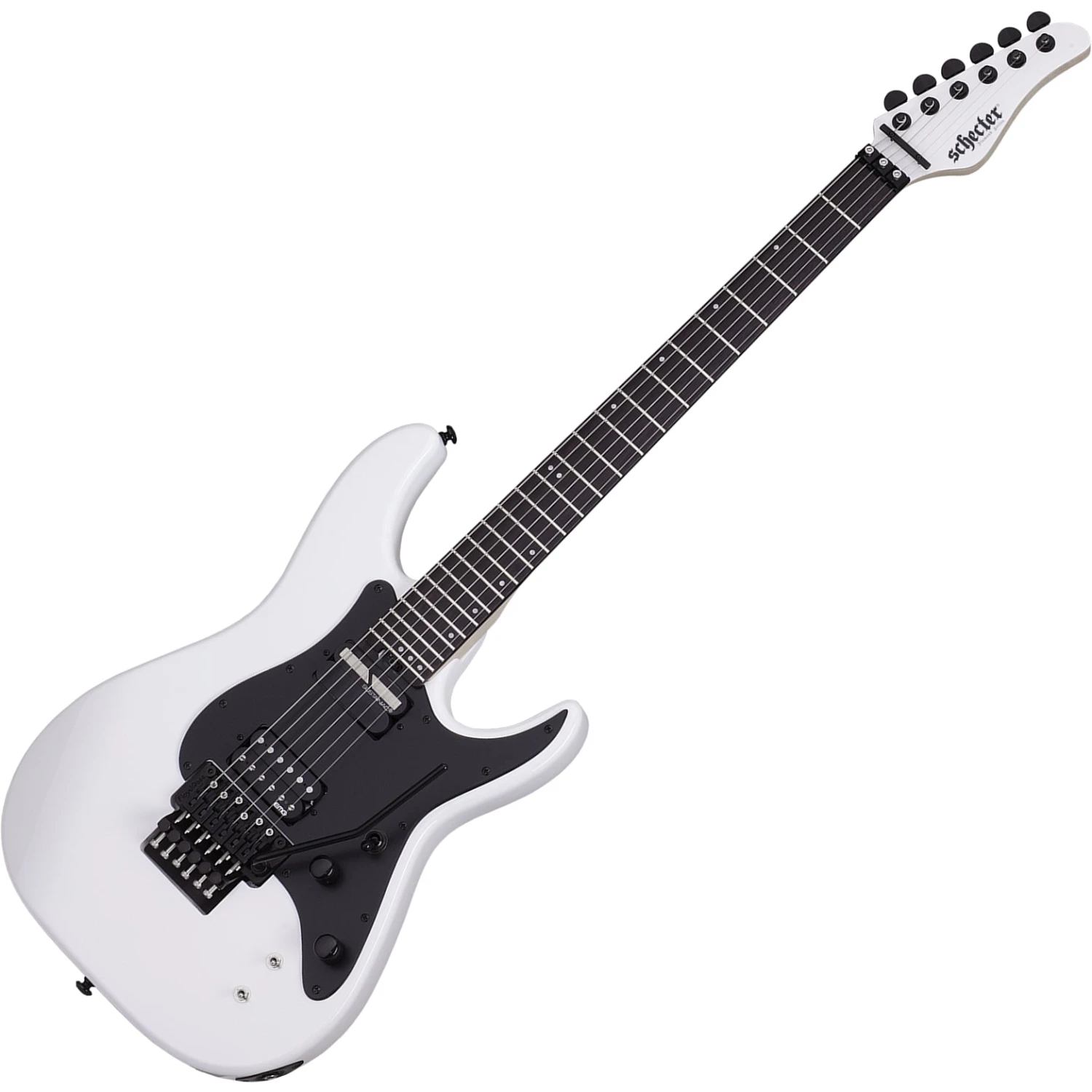 Schecter Sun Valley SS-Fr Sustainiac Gloss White - Schecter 2 Schecter Sun Valley SS-Fr Sustainiac Gloss White - Schecter - Image 2