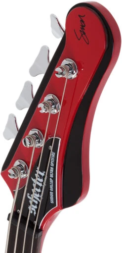 Schecter Simon Gallup Ultra Bass Red/Black - Schecter -Zedem Sale Store 38745 schecter 2241shc Schecter 2241 SHC Acclaim D10