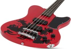 Schecter Simon Gallup Ultra Bass Red/Black - Schecter -Zedem Sale Store 38745 schecter 2241shc Schecter 2241 SHC Acclaim D13
