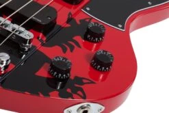 Schecter Simon Gallup Ultra Bass Red/Black - Schecter -Zedem Sale Store 38745 schecter 2241shc Schecter 2241 SHC Acclaim D9