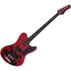 Schecter Simon Gallup Ultra Bass Red/Black - Schecter -Zedem Sale Store 38745 schecter 2241shc Schecter 2241 SHC Acclaim Tilt