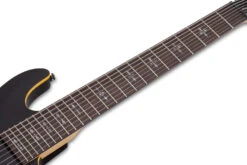 Schecter Demon-8 Aged Black Satin - Schecter -Zedem Sale Store 38916 schecter 3663shc Schecter 3663 SHC Acclaim D5