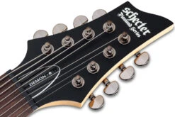 Schecter Demon-8 Aged Black Satin - Schecter -Zedem Sale Store 38916 schecter 3663shc Schecter 3663 SHC Acclaim D7