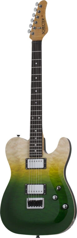 Schecter Pt Classic Caribbean Fade Burst - Schecter