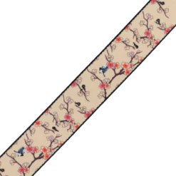Levy's Nature Series Polyester Guitar Strap, Cherry Trees & Birds - Levy's -Zedem Sale Store 3 1de9c131 86b0 4620 b839 6eb28e9f6aae