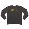 Charvel Logo Sweatshirt, Gray And Yellow, S - Charvel -Zedem Sale Store 3 62c5ee0e 6bb9 43be a097 cd85caae5acc