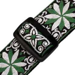 Levy's Hootenanny Series 2" Wide Jacquard Guitar Strap, Green & White Floral - Levy's -Zedem Sale Store 3 68e1b1ba 1341 4036 98b5 fe5e8b756883