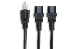 Hosa Power Y Cable, Dual IEC C13 To NEMA 5-15P, 1.5 Ft - Hosa -Zedem Sale Store 3 cf8abeee fbbc 48d3 98b6 f0a5265075ae