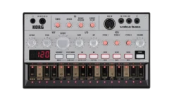 Korg VOLCA-BASS Analog Bass Machine With 16 Step-Sequencer/3 Parts,3 Osc,Built-In Speaker,Auto-Tuning - Korg