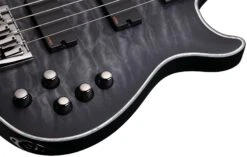 Schecter Hellraiser Extreme-4 See Thru Black Satin - Schecter -Zedem Sale Store 42036 2 box 1909shc Schecter 1909 SHC Acclaim D8
