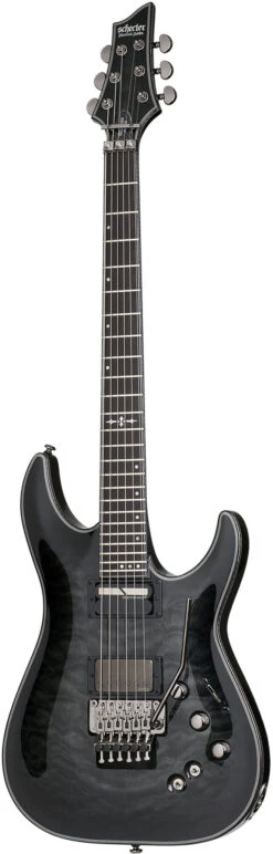 Schecter Hellraiser Hybrid C-1 Fr Sustainiac Trans Black Burst - Schecter