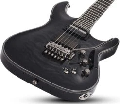 Schecter Hellraiser Hybrid C-1 Fr Sustainiac Trans Black Burst - Schecter -Zedem Sale Store 42060 schecter 1957shc Schecter 1957 SHC Acclaim D8