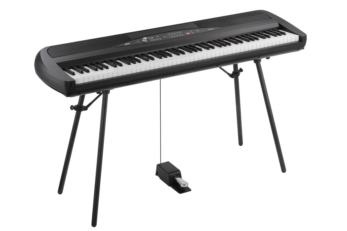 Korg SP280-BK 88-Key Digital Piano With 30 Instrument Sounds, Natural Weighted Hammer Action - Korg 2 Korg SP280-BK 88-Key Digital Piano With 30 Instrument Sounds, Natural Weighted Hammer Action - Korg - Image 2