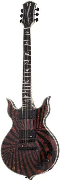 Wylde Audio Heathen Grail Blizzard Gloss Black - Schecter