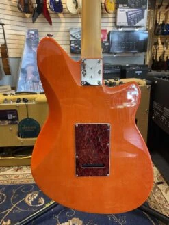 Reverend Jetstream 390 Rock Orange Left-Handed W/case - Used - Reverend -Zedem Sale Store 457745393 1219515092421689 5824083231821808823 n