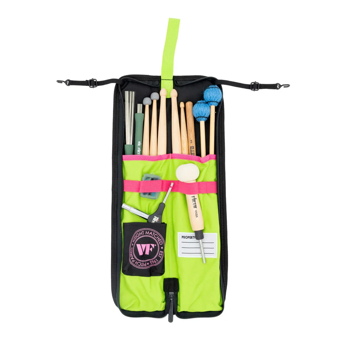 Vic Firth Essential Stick Bag Neon - Vic Firth 4 Vic Firth Essential Stick Bag Neon - Vic Firth - Image 4