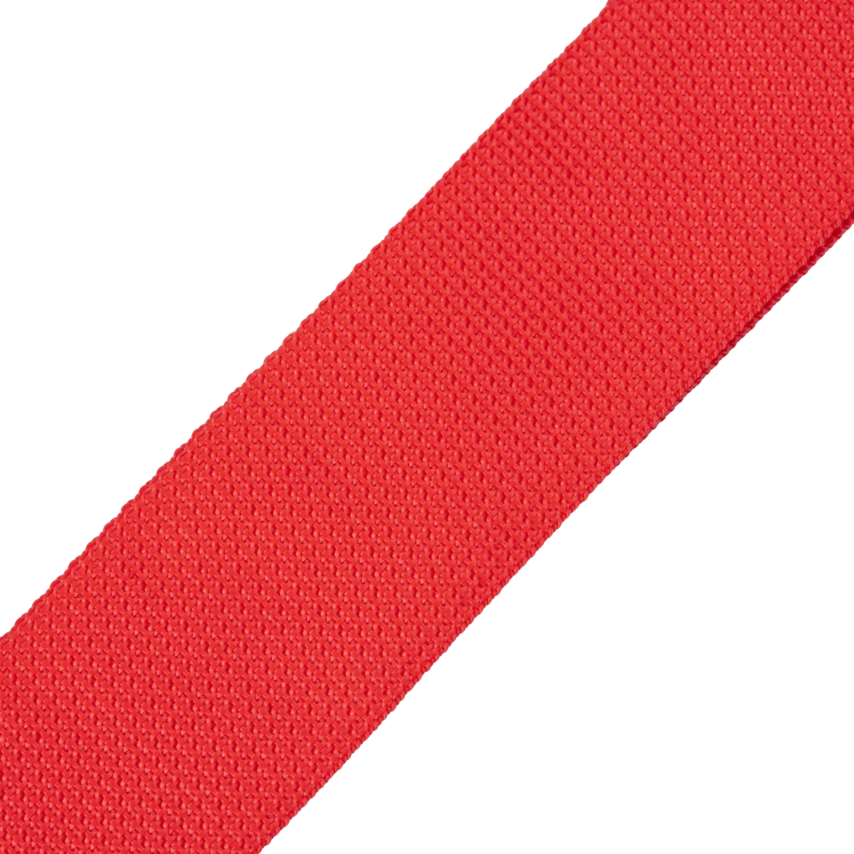 Levy's Single Tone Solid Colored Poly Series 2" Wide Guitar Strap, Red - Levy's 4 Levy's Single Tone Solid Colored Poly Series 2" Wide Guitar Strap, Red - Levy's - Image 4