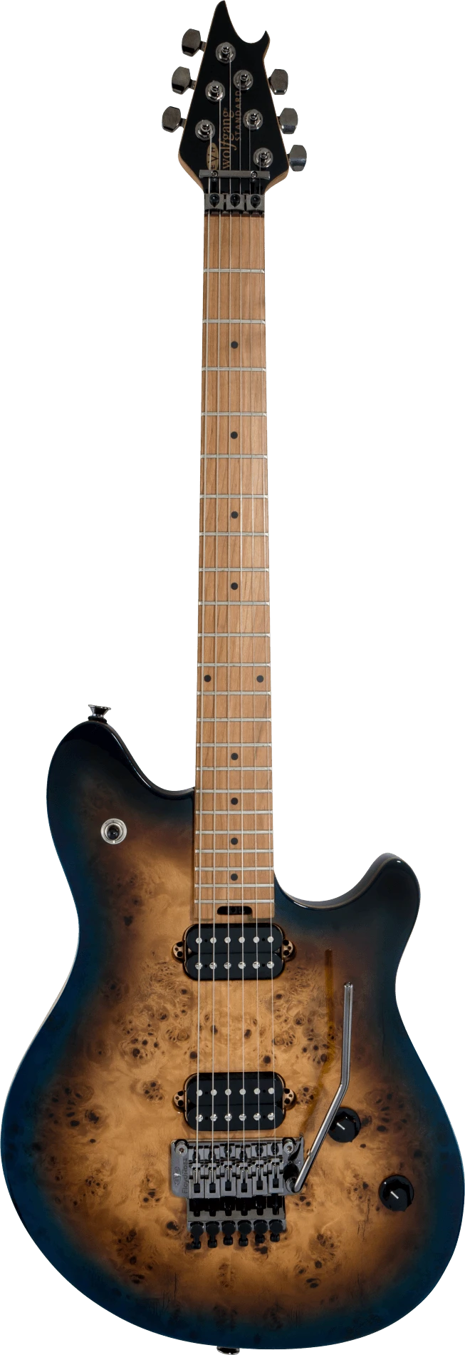 EVH Wolfgang WG Standard Exotic, Baked Maple Fingerboard, Midnight Sunset - EVH 1 EVH Wolfgang WG Standard Exotic, Baked Maple Fingerboard, Midnight Sunset - EVH