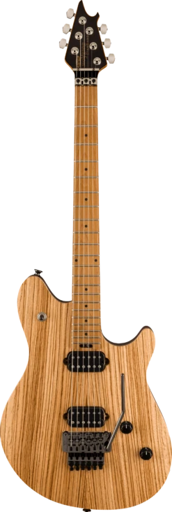 EVH Wolfgang WG Standard Exotic Zebrawood, Baked Maple Fingerboard, Natural - EVH