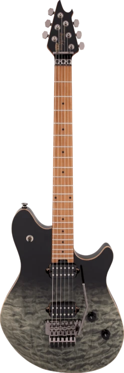 EVH Wolfgang® WG Standard QM, Baked Maple Fingerboard, Black Fade - EVH