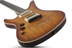 Schecter Avenger Exotic Spalted Maple Left-Handed - Schecter -Zedem Sale Store 582 SHC hqw 2